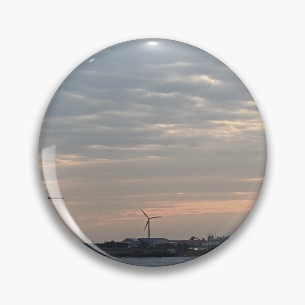 Item preview, Jeju sea sunrise and windmill, korea. designed and sold by human8891.