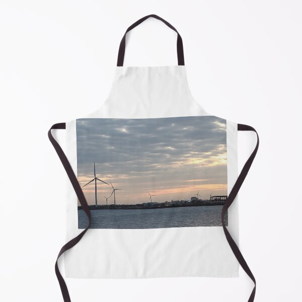 Item preview, Jeju sea sunrise and windmill, korea. designed and sold by human8891.