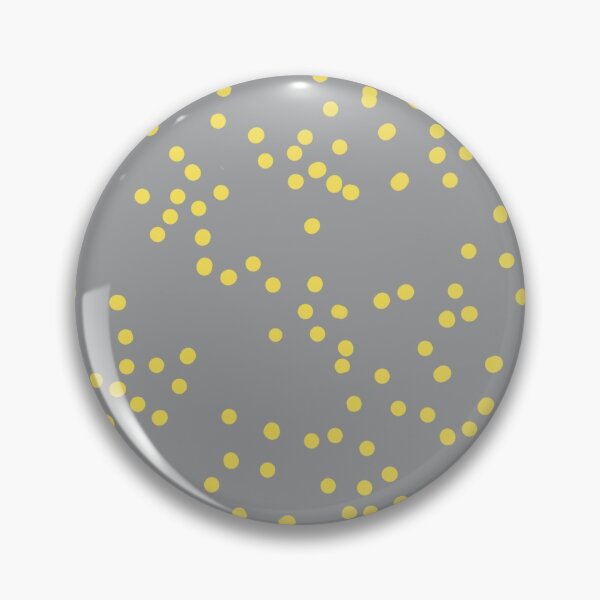 Item preview, Ultimate grey and illuminating yellow spots. designed and sold by VickiLarner.