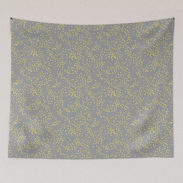 Item preview, Ultimate grey and illuminating yellow spots. designed and sold by VickiLarner.