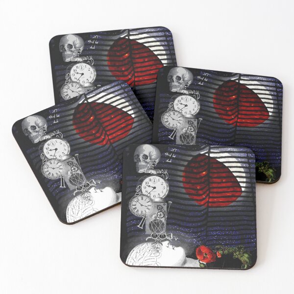 Item preview, Tick-Tock Insomnia Digital Collage designed and sold by Sherri Leeder.