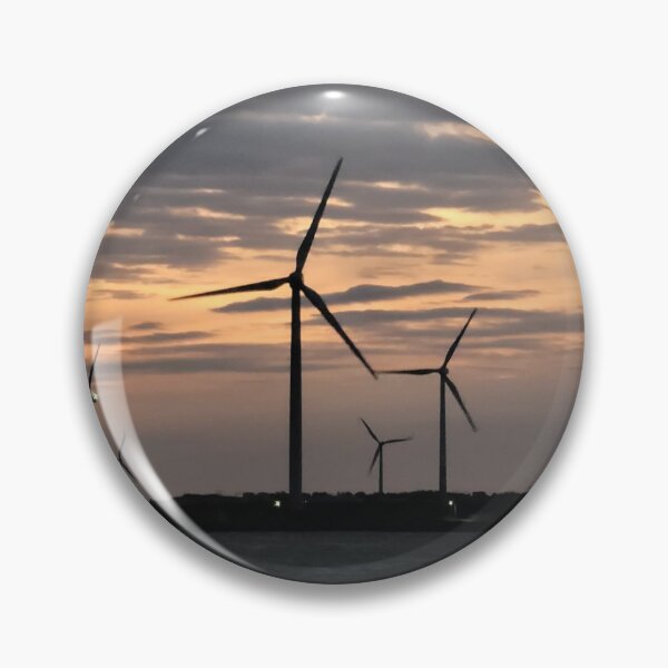 Item preview, Jeju sea sunrise and windmill, korea. designed and sold by human8891.
