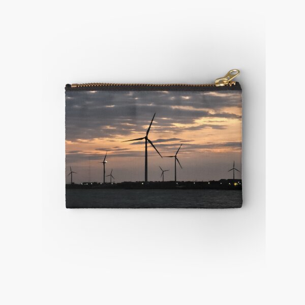 Item preview, Jeju sea sunrise and windmill, korea. designed and sold by human8891.