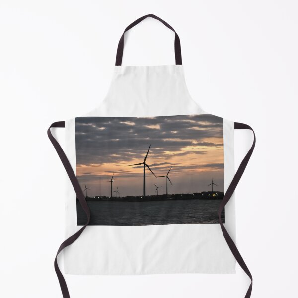Item preview, Jeju sea sunrise and windmill, korea. designed and sold by human8891.
