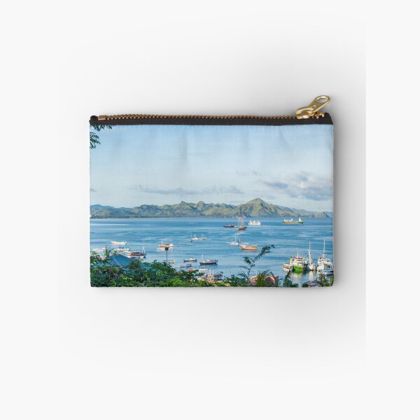 Item preview, A view over Labuan Bajo harbour and Palua Karawo in early morning, Indonesia designed and sold by SnapTPhotograph.