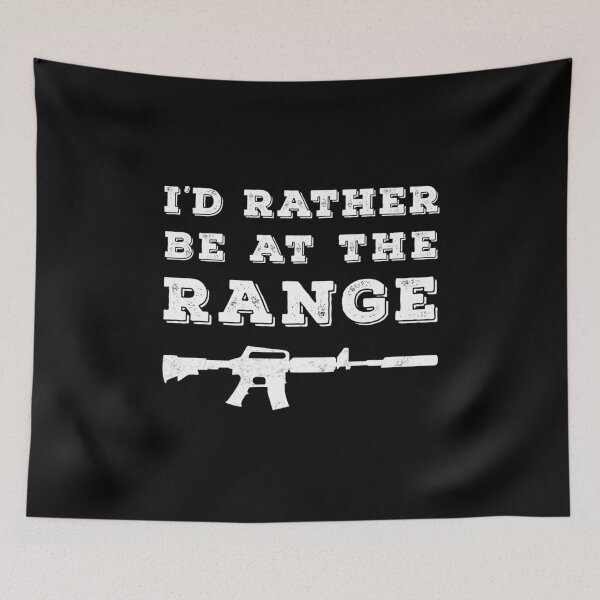 Item preview, I'd Rather Be At The Range | 2nd Amendment designed and sold by JBDeszigns.
