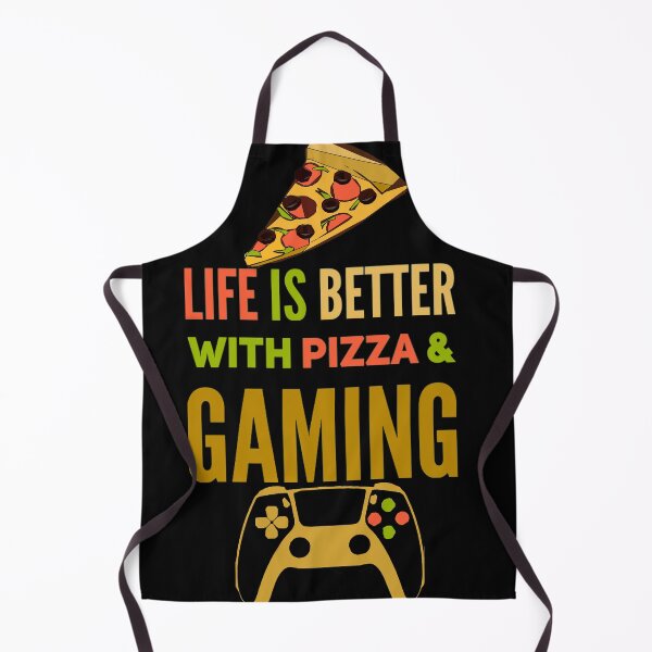 Item preview, Life is better with pizza & gaming designed and sold by mwebba2005.
