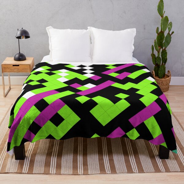 Item preview, Colourful pixel abstract designed and sold by Monkey204.