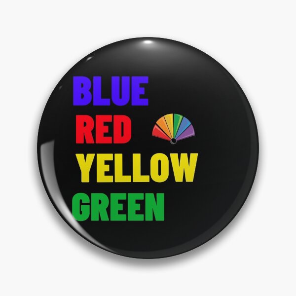 Item preview, Color Test Blue Red Yellow Green  designed and sold by DiscGolfTees.