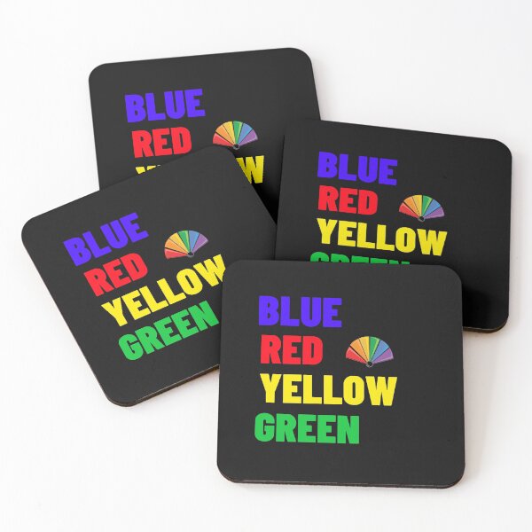 Item preview, Color Test Blue Red Yellow Green  designed and sold by DiscGolfTees.