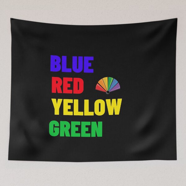 Item preview, Color Test Blue Red Yellow Green  designed and sold by DiscGolfTees.