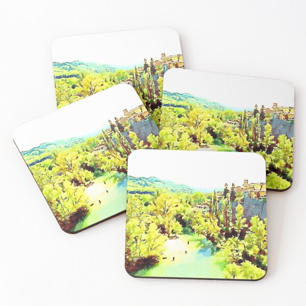 Item preview, Fognano: landscape with river designed and sold by Giuseppe Cocco.