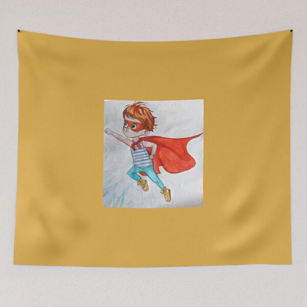 Item preview, Superhero boy designed and sold by Emma Evans.
