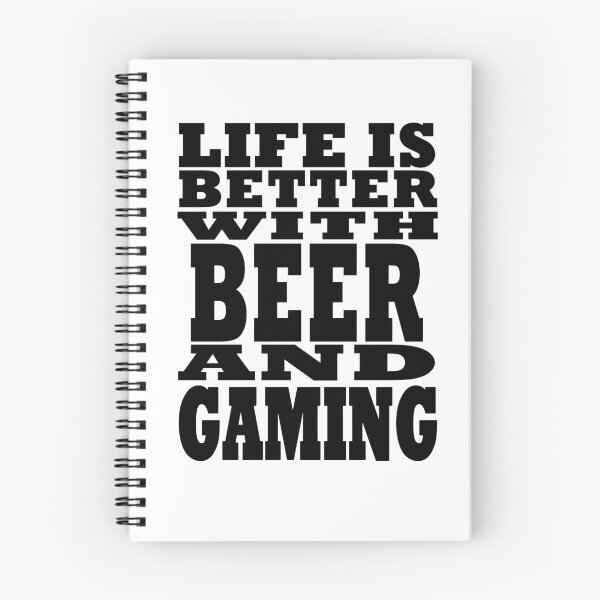 Item preview, Life Is Better With Beer And Gaming designed and sold by ART-SOUF.