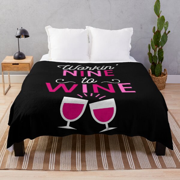 Item preview, Workin' Nine To Wine designed and sold by TeePartyHost.