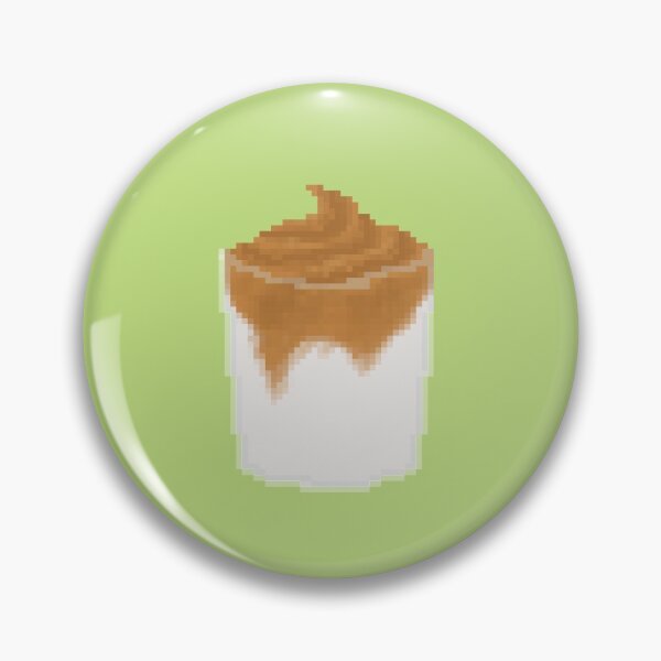 Item preview, Dalgona coffee pixel art designed and sold by tifft.