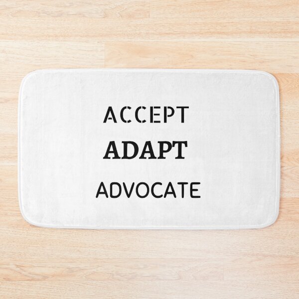Item preview, ACCEPT, ADAPT, ADVOCATE designed and sold by Boricson.