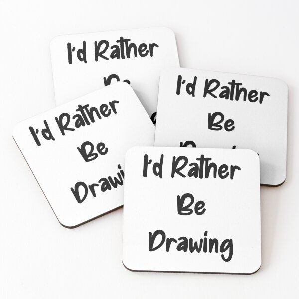 Item preview, I'd Rather Be Drawing designed and sold by LovenLaughter.