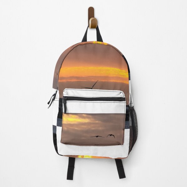 Item preview, Jeju sea sunrise, windmill and migratory birds, korea. designed and sold by human8891.