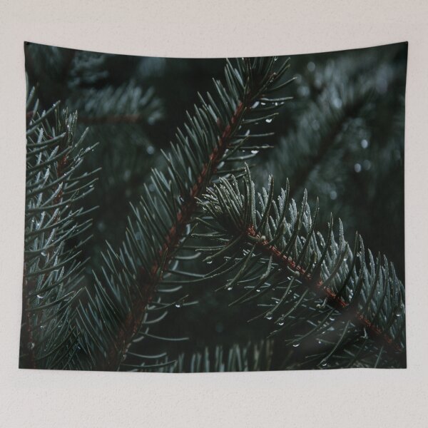 Item preview, Christmas Trees with Raindrops designed and sold by JLPhotographer.