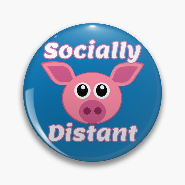 Item preview, Socially Distant Pig designed and sold by Willyboy16.
