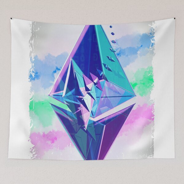 Item preview, Abstract Ethereum 2.0 Art designed and sold by Tritonn204.