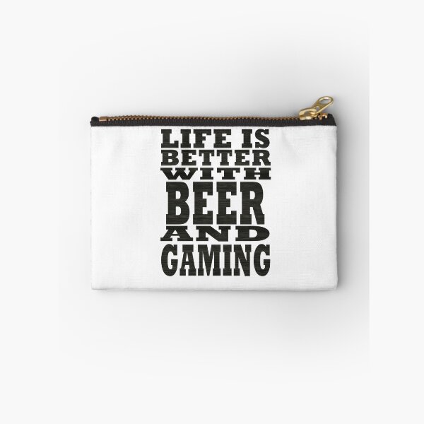 Item preview, Life Is Better With Beer And Gaming designed and sold by ART-SOUF.
