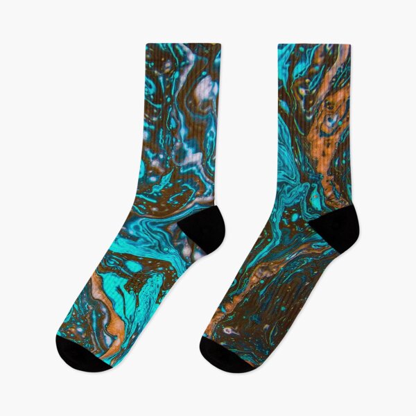 Item preview, Hydro Dipped Teal Dragon Eye designed and sold by ArtRoomOregon.