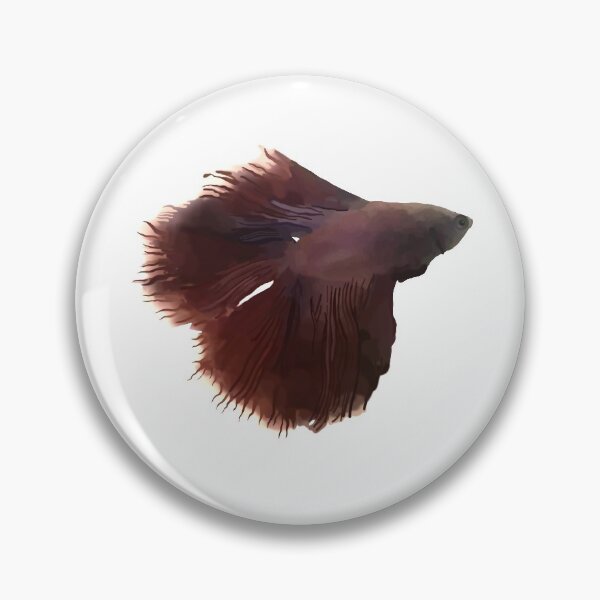 Item preview, Milkshake the Maroon Beta Fish designed and sold by taeylenol.