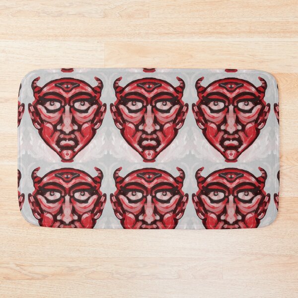 Item preview, The red bad man face designed and sold by jotcar.
