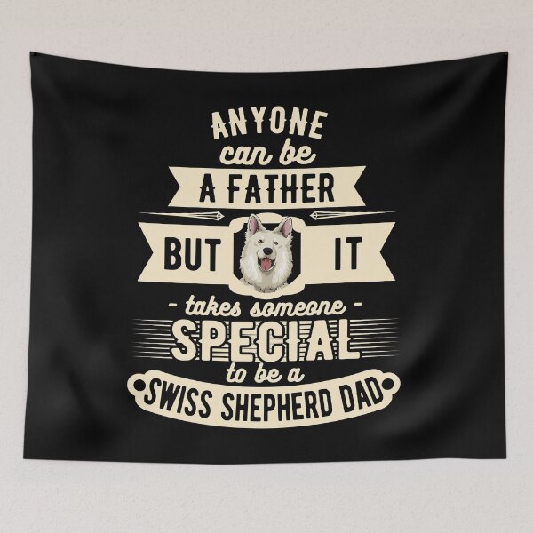 Item preview, Funny Swiss Shepherd Dog Dad Gift Idea designed and sold by ZimStar.