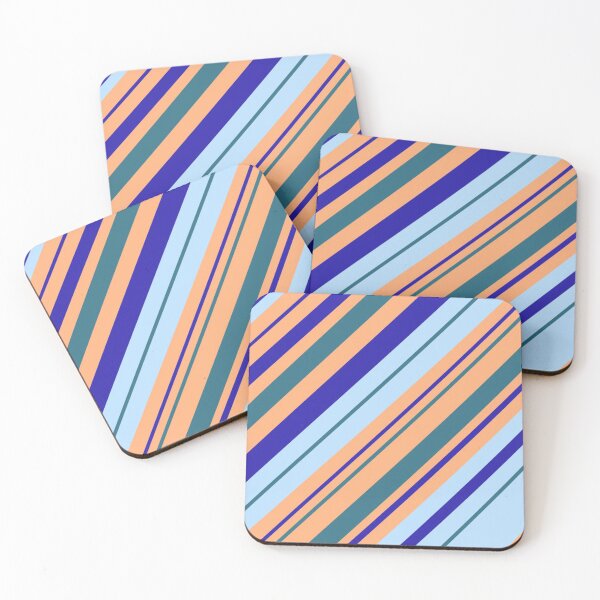 Item preview, sunset beach stripes designed and sold by wonderfrog.