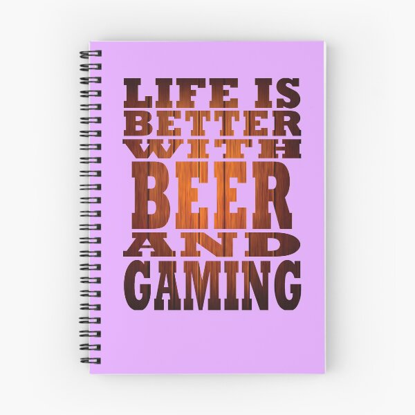 Item preview, Life Is Better With Beer And Gaming designed and sold by ART-SOUF.