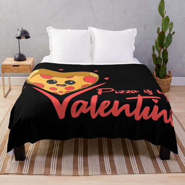 Item preview, Pizza Is My Valentine Original Black designed and sold by ARTTY SHOP.