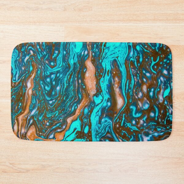 Item preview, Hydro Dipped Trippy Teal Dragon designed and sold by ArtRoomOregon.