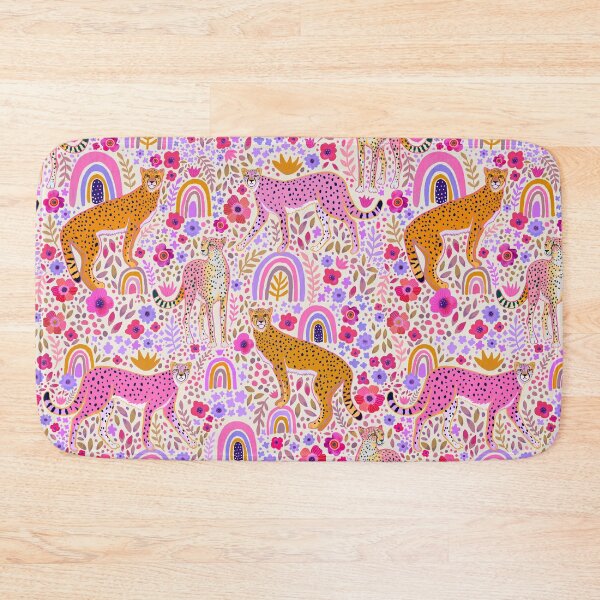 Item preview, Cheetah’s in a Rainbow Garden designed and sold by Janet Broxon.