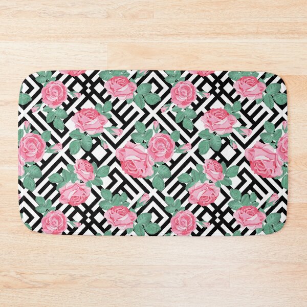 Item preview, Pink Floral pattern print designed and sold by GutsyShop.