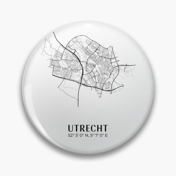 Item preview, Utrecht map designed and sold by JustinErnesto.