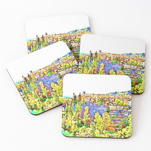 Item preview, Fognano: landscape with cityscape designed and sold by Giuseppe Cocco.
