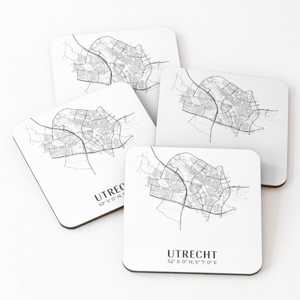 Item preview, Utrecht map designed and sold by JustinErnesto.