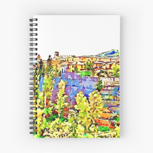 Item preview, Fognano: landscape with cityscape designed and sold by Giuseppe Cocco.