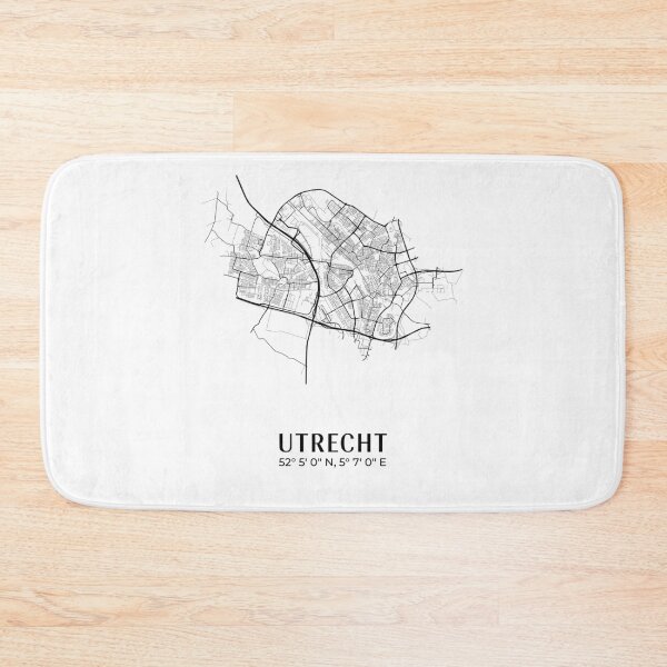 Item preview, Utrecht map designed and sold by JustinErnesto.