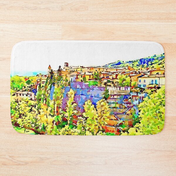 Item preview, Fognano: landscape with cityscape designed and sold by Giuseppe Cocco.