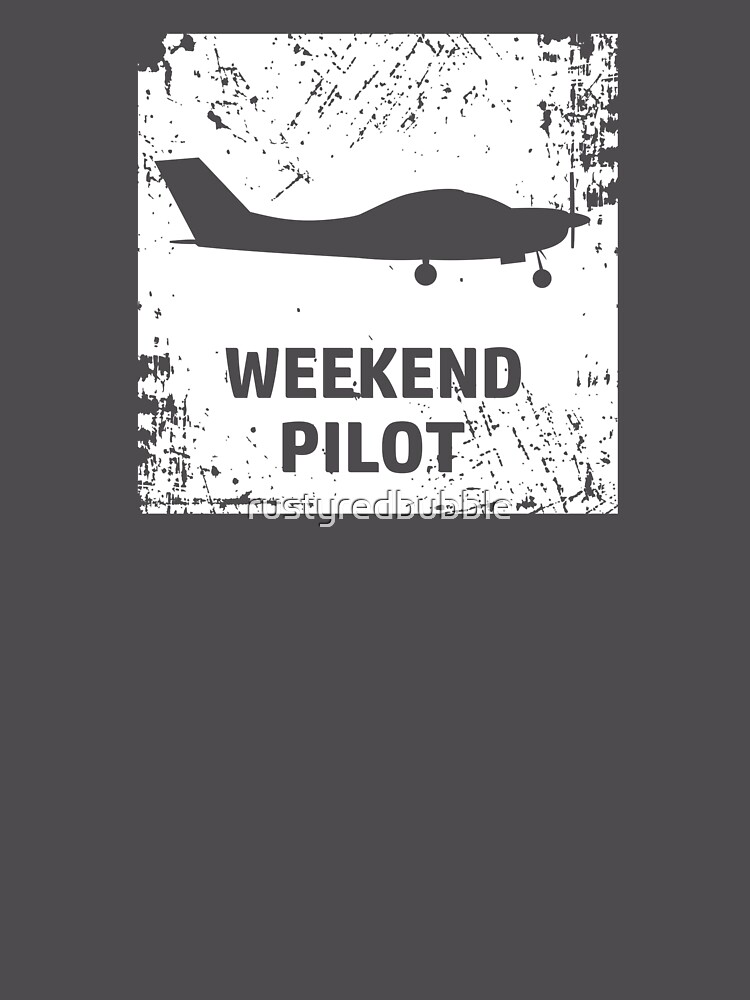 Thumbnail 6 of 6, Premium Oversized Sweatshirt, Weekend Pilot designed and sold by rustyredbubble.
