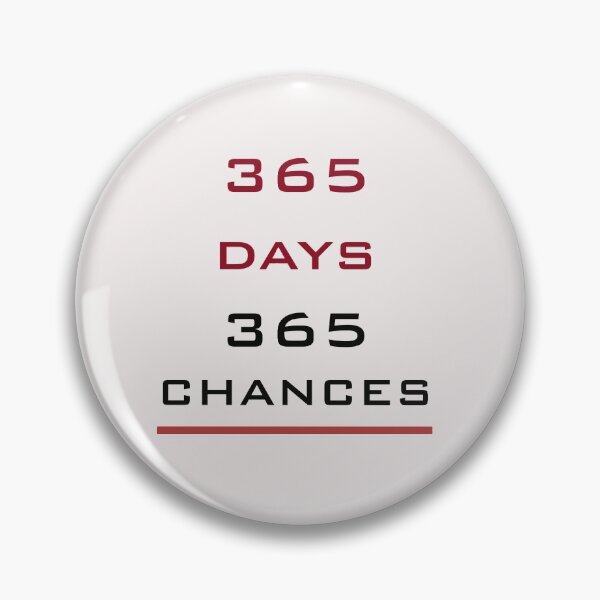 Item preview, 365 days 365 chances, New Year 2021, Happy New Year 2021, Motivation 2021 designed and sold by Be-Minimalist.