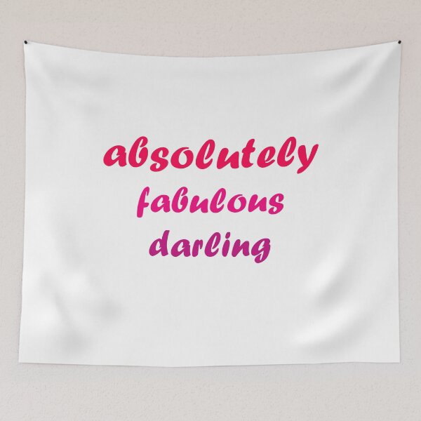Item preview, absolutely fabulous darling Sticker designed and sold by Shop us .