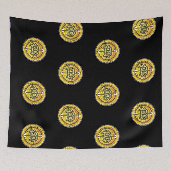 Item preview, Grunge Bitcoin designed and sold by liftdesign.