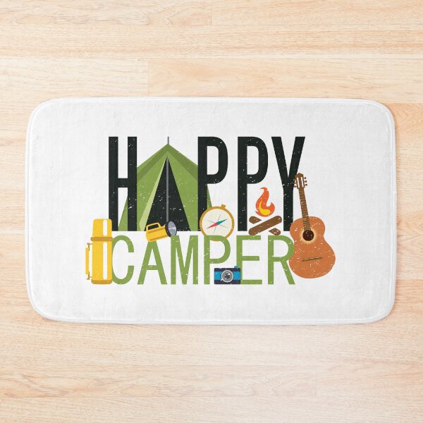 Item preview, Happy Camper in the forest designed and sold by Piztees.