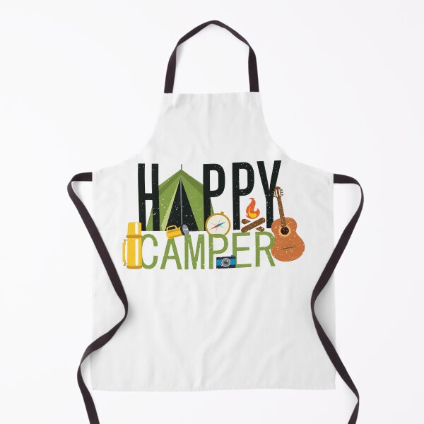 Item preview, Happy Camper in the forest designed and sold by Piztees.