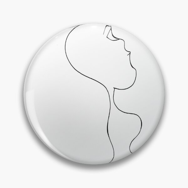 Item preview, Female Line Drawing Minimalist w35 designed and sold by plaline.